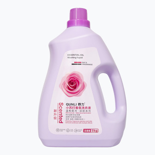 10斤群力香氛除菌小苏打洗衣液去渍持久留香家用实惠装手洗机洗
