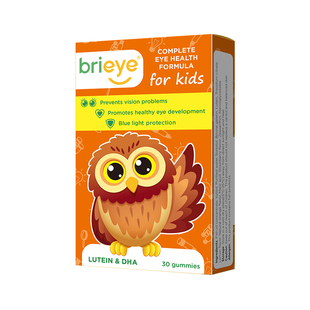 brieye珍悦目儿童dha叶黄素青少年护眼专用学生好视力专利护眼片