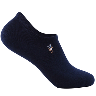 POLO新品纯棉短袜男士棉袜低帮夏季薄款浅口男船袜防臭吸汗船型袜