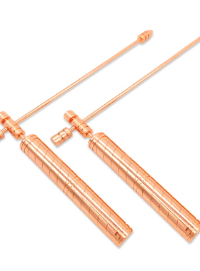 紫铜寻龙尺高精度祥龙堂红铜