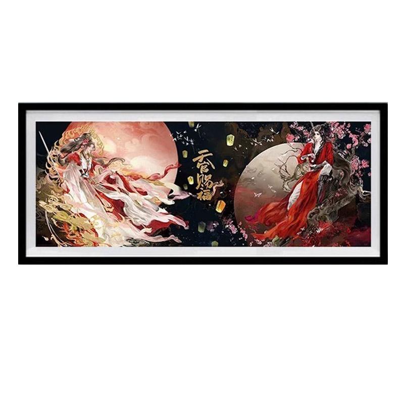 88*33拼图框实木铝合金画框
