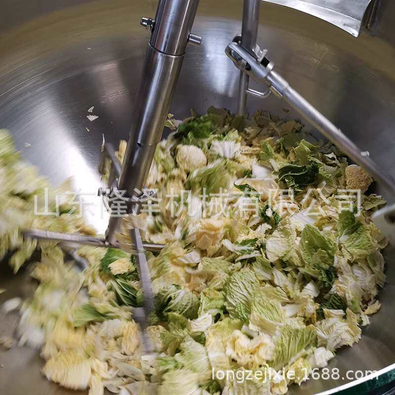 方便菜炒菜锅 隆泽鲜切菜搅拌炒菜机器 半成品菜快手菜炒菜锅