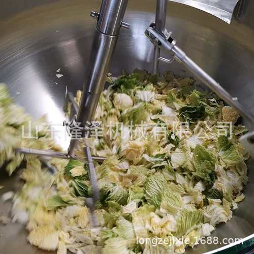 方便菜炒菜锅 隆泽鲜切菜搅拌炒菜机器 半成品菜快手菜炒菜锅