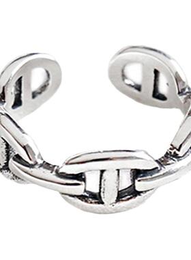 lihao复古嘻哈猪鼻子女ins戒指