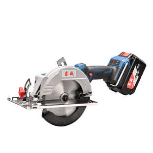 东成锂电锯电圆锯手提木工专用手电锯电动工具东城款充电式切割机