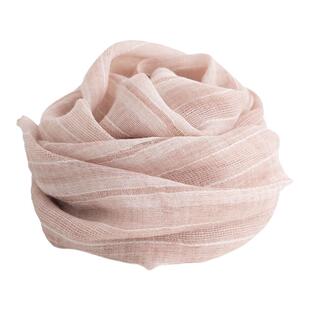 小版日系棉麻围巾女春秋夏季丝巾百搭纯色棉麻风短薄款韩版浅绿色