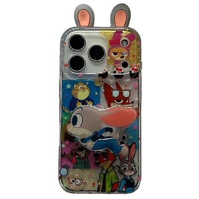卡通疯狂动物城适用苹果手机壳