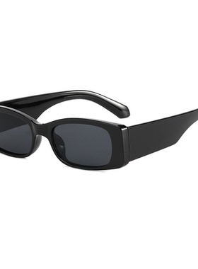 大框方形黑色高级风显瘦太阳镜