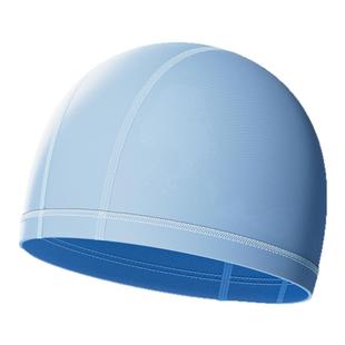 李宁儿童泳帽布舒适不勒头长发大号可爱加大训练男女童专业游泳