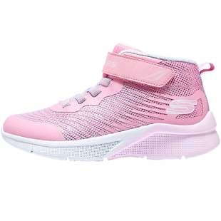 Skechers斯凯奇儿童冬季加绒高帮靴子女童休闲保暖防滑运动二棉鞋