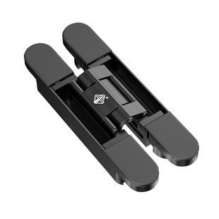 隐形门合页内外开隐藏三维可调木门折叠门暗装十字暗门铰链180度