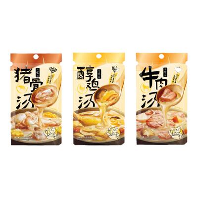 浓缩醇香鲜鸡汤料包2袋