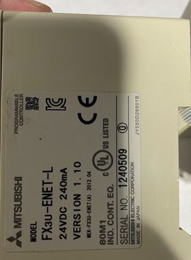 FX3U-64MTFX3U-ENET-L，一套，功—议价