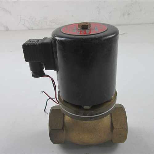 议价ZCL-2 电磁阀 水阀 气阀220V 1½寸 全铜 实物拍摄