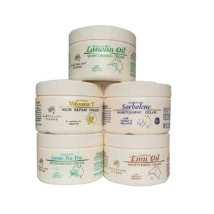 澳洲gm澳芝曼绵羊油面霜70g/250g/275g 鸸鹋小麦舒博伦山羊奶保湿