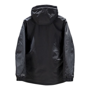 李宁男子短款羽绒服2025冬季新款防泼水保暖宽松运动夹克AYMV295