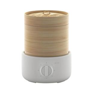 olayks立时竹笼电蒸锅家用电竹蒸笼蒸馒头小笼包子多功能早餐机