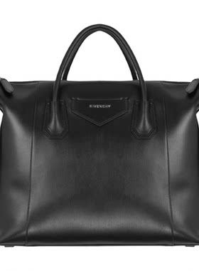 GIVENCHY纪梵希 新款女士金属logo锁扣压纹手提单肩包银泰 301604