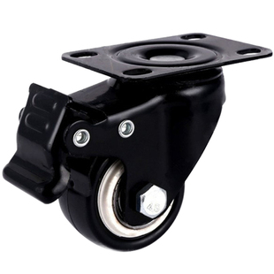 万向轮1.5/2/2.5/3寸轴承静音家具脚轮转向定向带刹车小推车轮子
