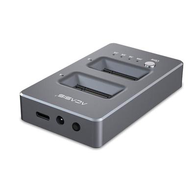 nvme外置接通用壳脱机克隆硬盘盒