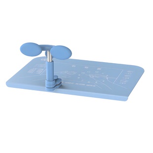 坐姿矫正器小学生桌面款写字姿势纠正器视力防近视看书写作业儿童防驼背初中生学习桌带护眼灯防低头保护支架