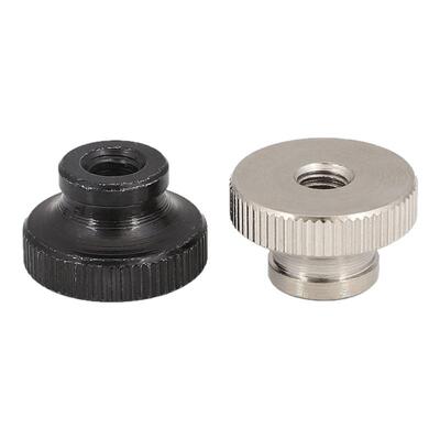 黑锌gb806高头幕墙调节滚花螺母