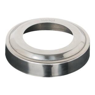 加厚304不锈钢装饰盖圆形楼梯扶手遮丑盖圆管工程栏杆螺丝装饰盖