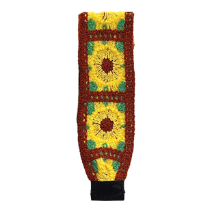 法式针织魔术贴头发贴刘海贴女秋冬针织毛线发带洗脸发箍粘粘贴