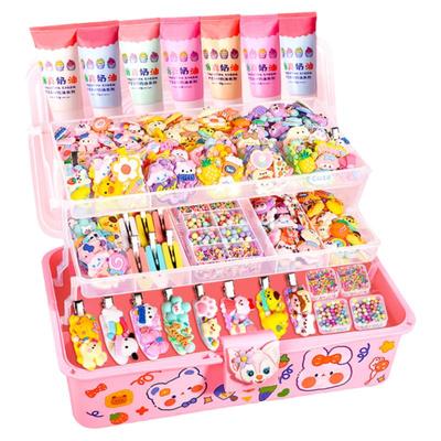 发卡奶油胶套装送三层收纳箱