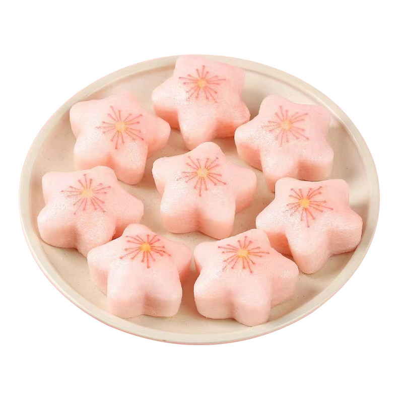 优之原樱花糕300g花瓣蒸糕点心