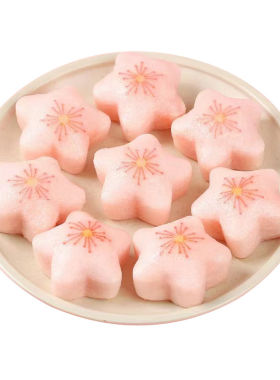 优之原樱花糕300g花瓣蒸糕点心