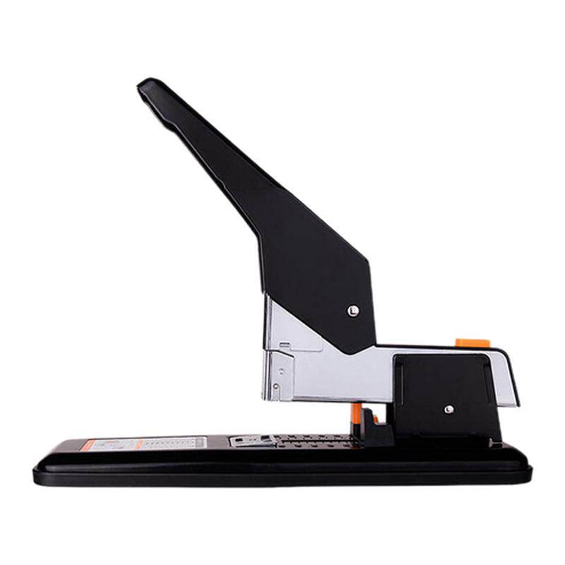 得力重型订书机厚层大号加厚大码办公大型订书器重型工业用大号订书装订器长臂省力财务大订书机学生订厚书本