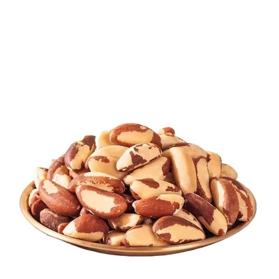 巴西坚果官方旗舰店鲍鱼果仁500g补硒进口富硒罐装无添加零食新货