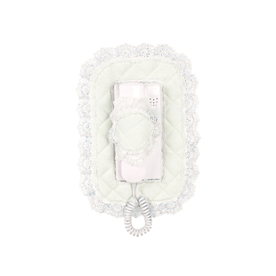 定制门铃电话套罩室内机布艺防尘框楼宇门禁贴可视对讲遮挡装饰盒