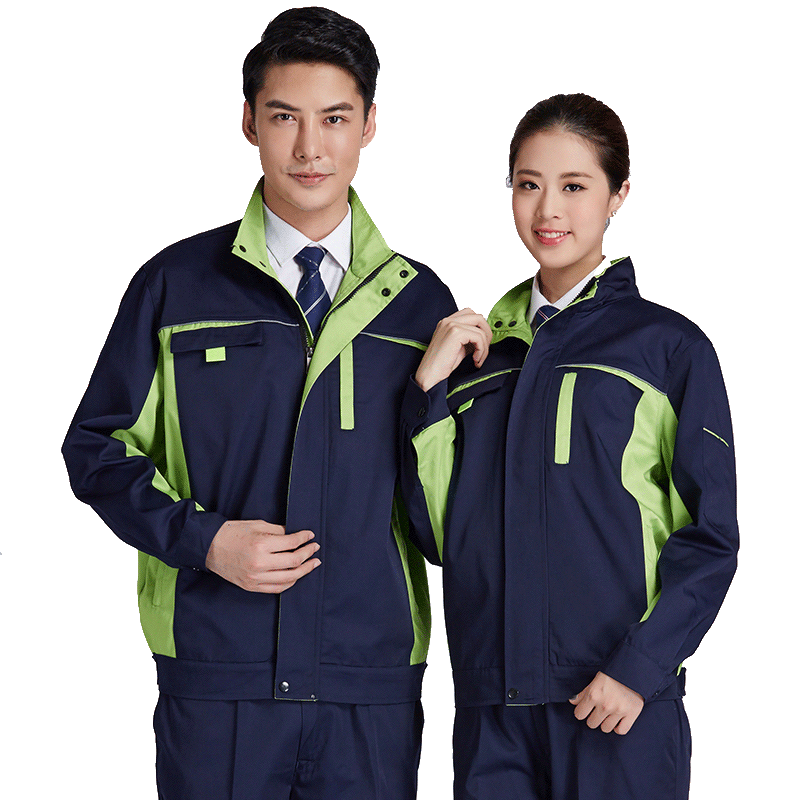 工作服套装男耐磨加厚秋冬电焊工修车工人厂服定制劳动劳保服定制