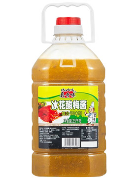 正宗冰花酸梅酱2.5kg商用大桶装
