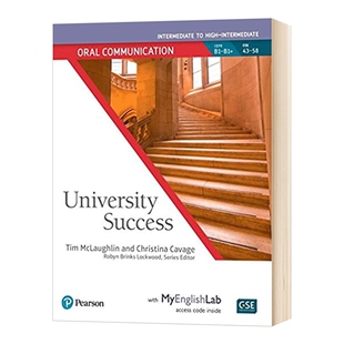 University Success Oral Communication Intermediate Student Book with MyLab 英文原版 大学成功口语交流 中高级学生书 英文版