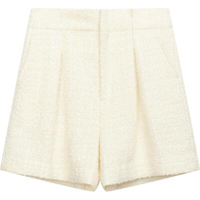 播 bo 商场同款高腰西装短裤女2024春季新款BDR1KD2047