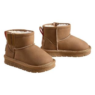 贝肽斯儿童雪地靴2026冬季加绒保暖男女宝宝中筒靴子护脚防滑鞋子