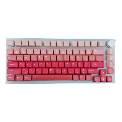 火主题渐变键帽MDA高度PBT五面热升华宁芝68 醉鹿a75 98 S99 104