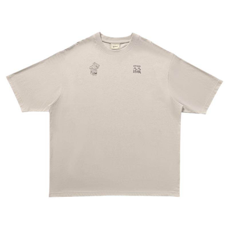 Rushbon25SS休闲复古短袖T恤tee