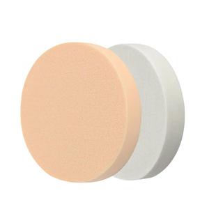 粉扑植绒影楼化妆师9cm大号圆形干湿两用洗脸海绵上妆定妆粉饼