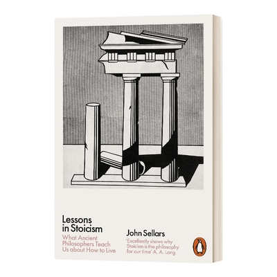 英文原版 Lessons in Stoicism 我们可以坦然接受不可控并尽力而为 斯多葛哲学的启发 约翰·塞拉斯 英文版 进口英语原版书籍