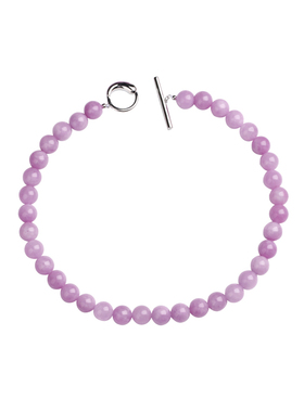 串珠紫黛项链紫色柔美