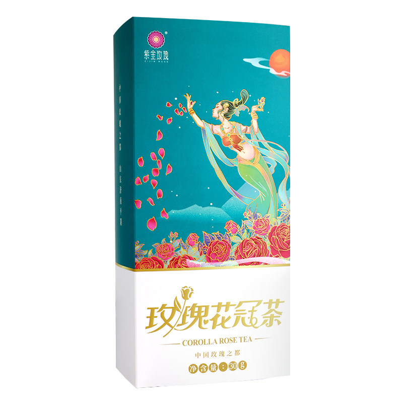 旗舰店直营平阴玫瑰花冠茶30g