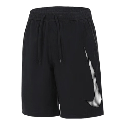 nike耐克短裤男夏季新款跑步运动透气大勾梭织五分裤HJ4046-010