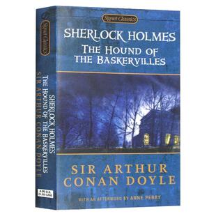 正版英文原版The Hound of the Baskervilles巴斯克维尔的猎犬夏洛克福尔摩斯Sherlock Holmes侦探小说探案故事黑布林阅读原著