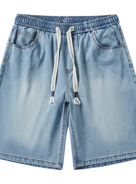 Dickies帝酷适牛仔短裤新款男复古休闲潮流时尚宽松垂感直筒裤子M