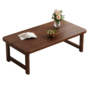 家用可折叠飘窗小桌子榻榻米小茶几炕桌床上吃饭桌子坐地电脑矮桌