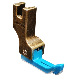 新款电脑平车上拉链高低压脚缝纫机0.1压明线止口压脚底板皮